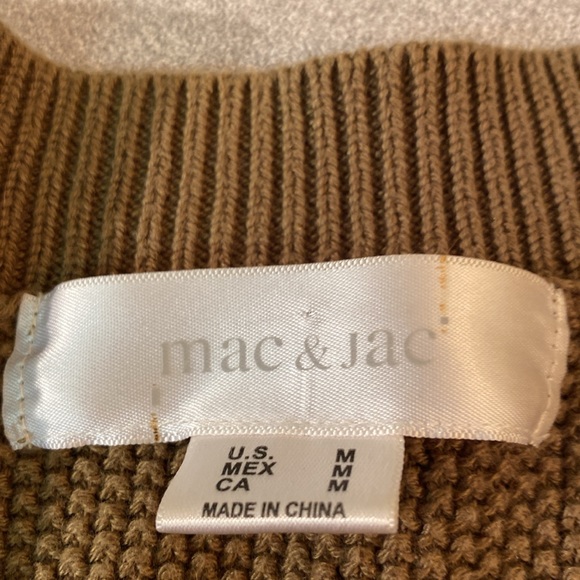 Mac & Jac - zip up cardigan. Size M - Picture 3 of 9